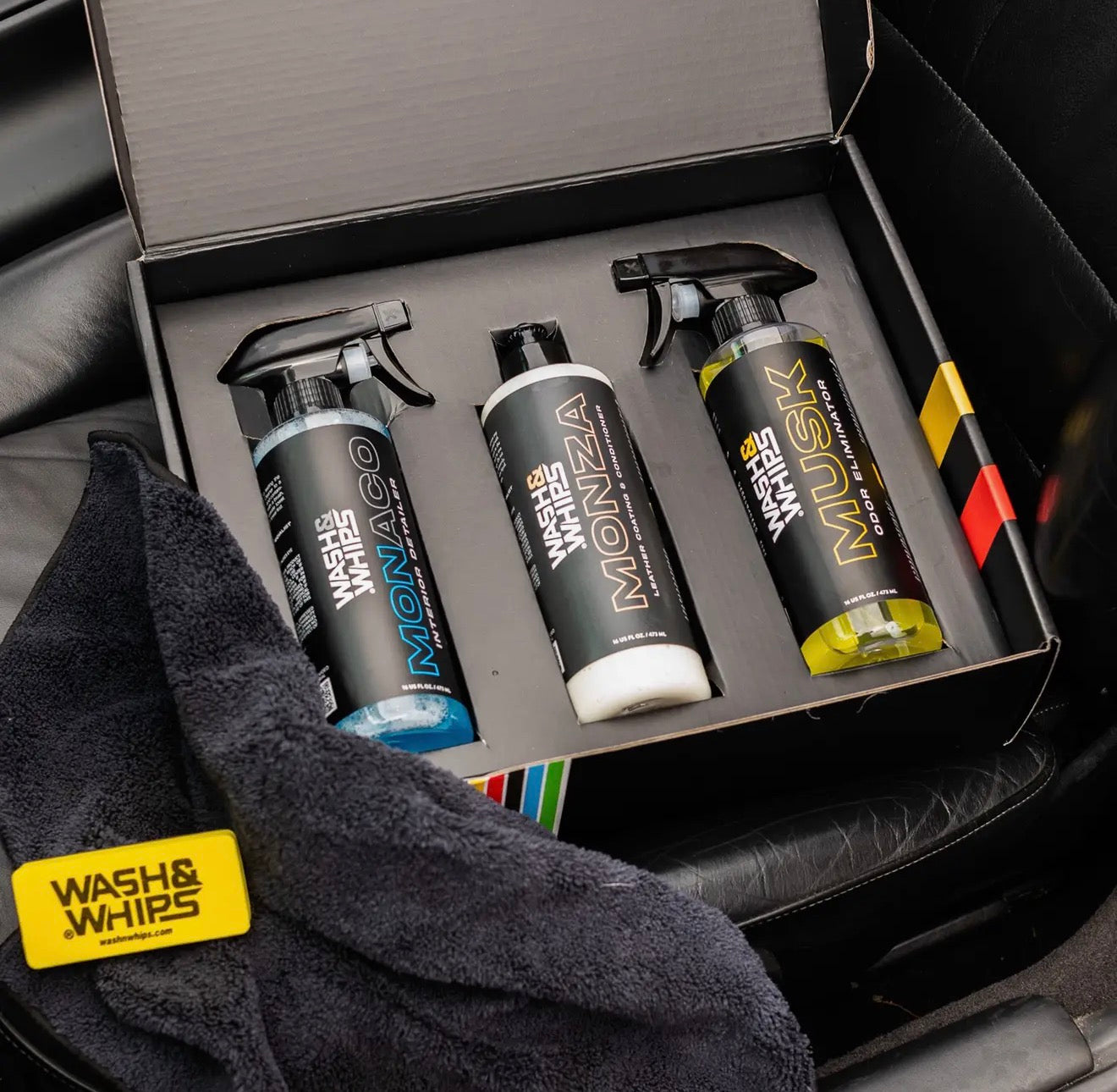 JM Wash & Wips Clean - Interior Car Wash Kit (Step 2)