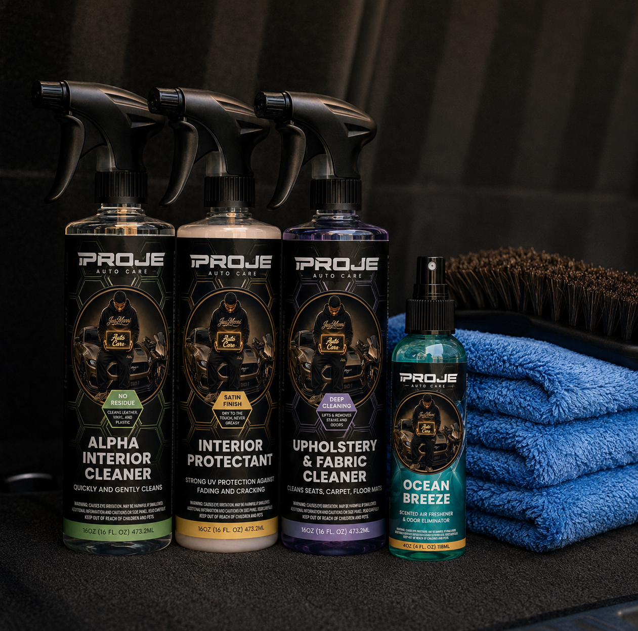 JM Interior Detailing Kit - Ocean Breeze